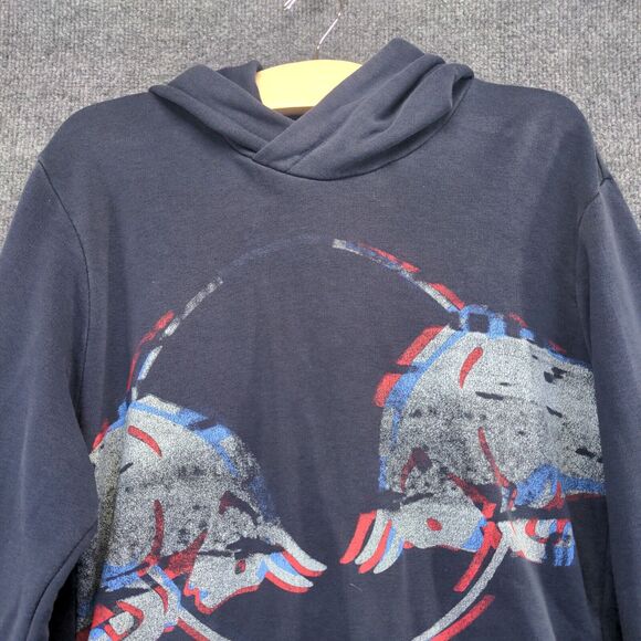 PUMA Men's Red Bull Racing Hoodie Sweatshirt Small Long Sleeve Blue Cotton Blend - Picture 3 of 14